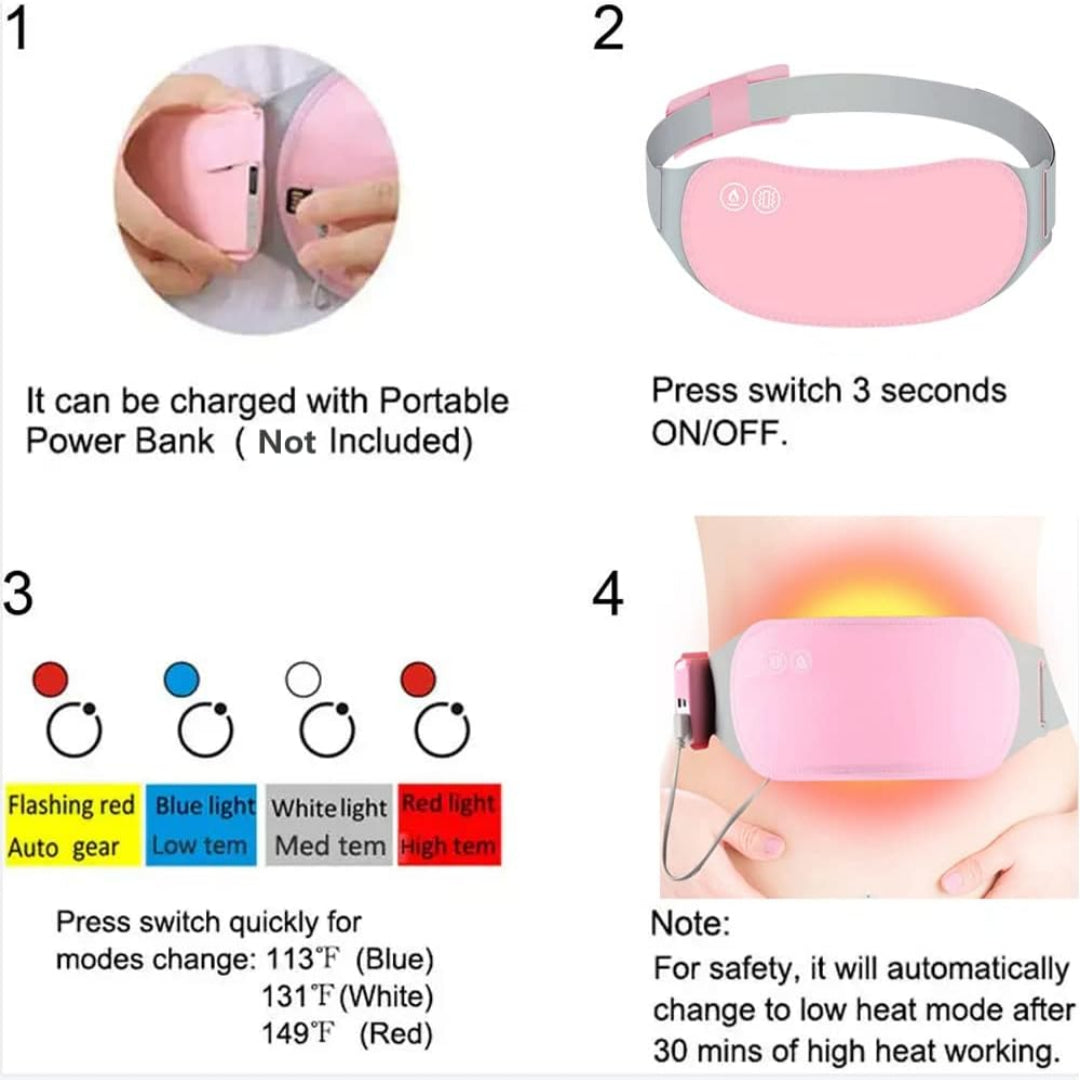 Almofada de Aquecimento Menstrual