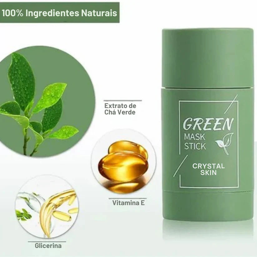 Máscara de Chá Verde